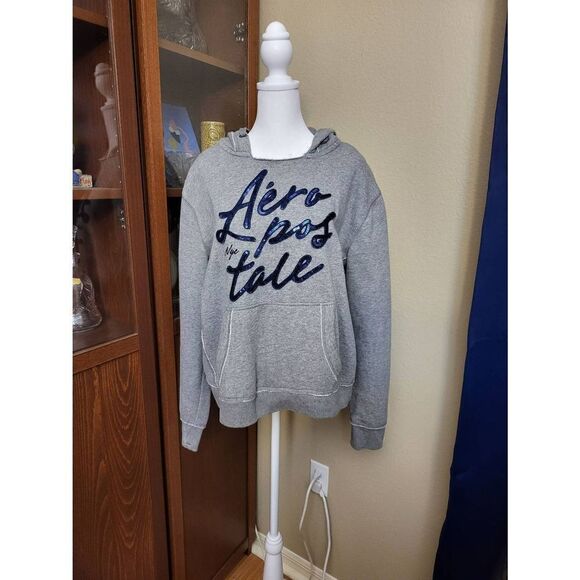 Aeropostale Gray Hoodie   - Picture 1 of 9
